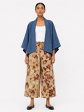 Oversized Denim Kimono Jacket | Relaxed Fit