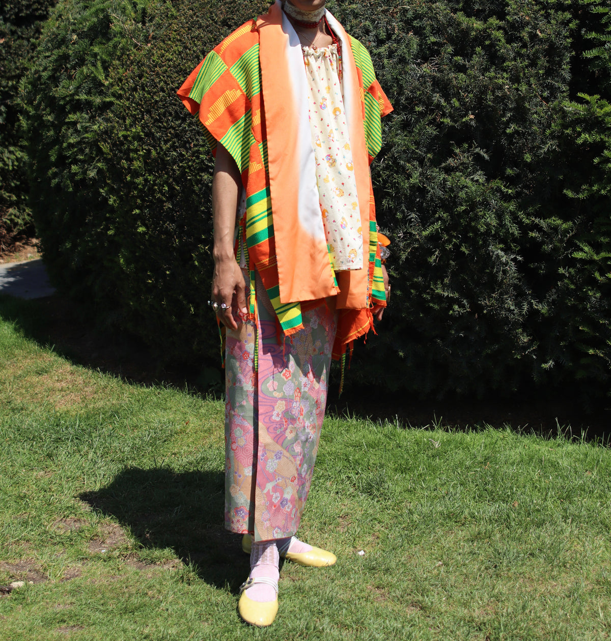 Afro Asian Open Kimono Jacket