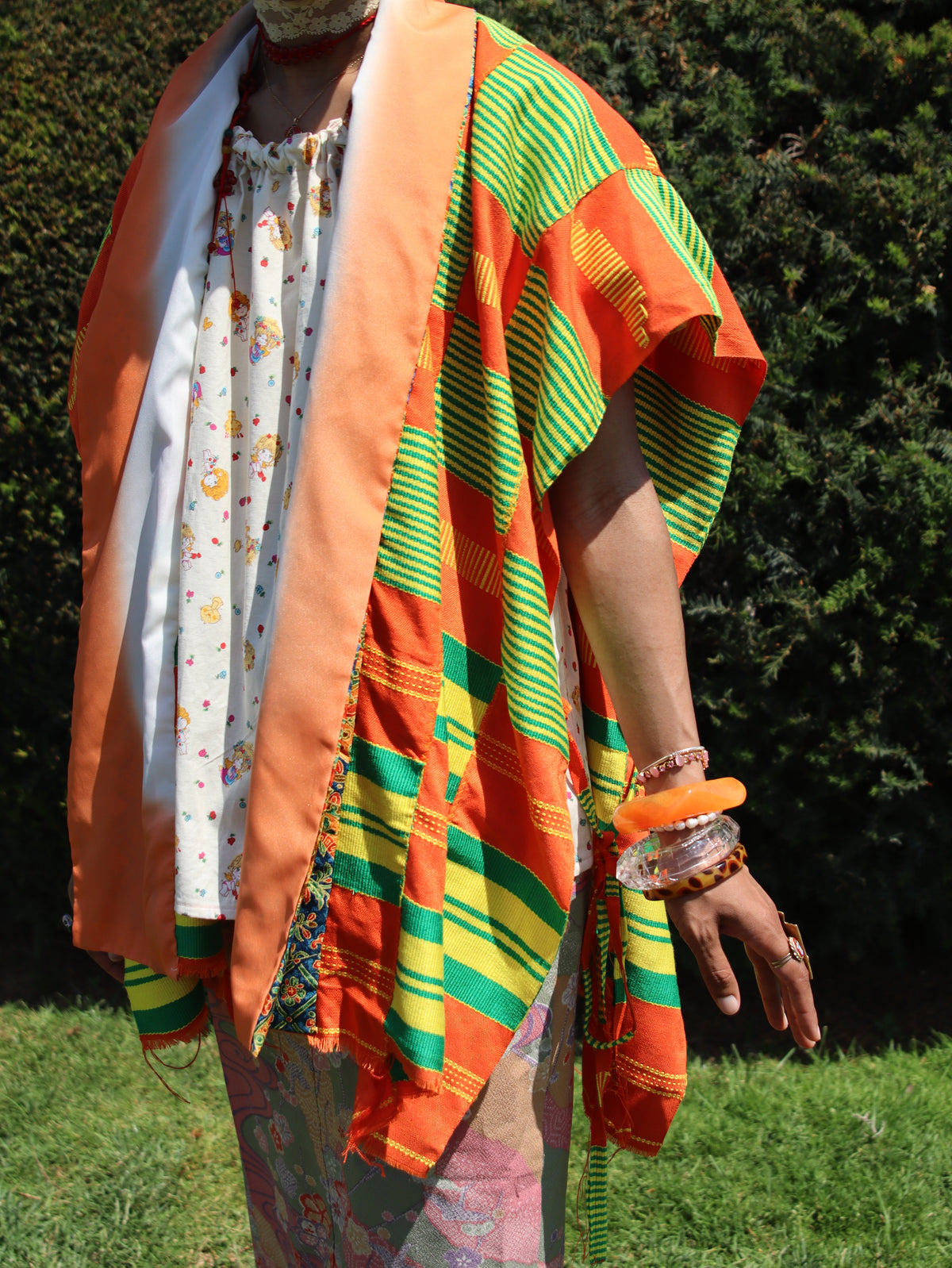 Afro Asian Open Kimono Jacket